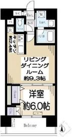 ドゥーエ蔵前 505 間取り図