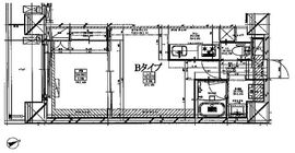 ドゥーエ蔵前 605 間取り図