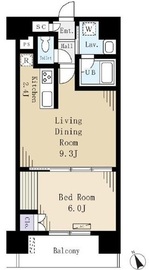 ドゥーエ蔵前 905 間取り図