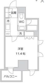 シティスパイア半蔵門 404 間取り図