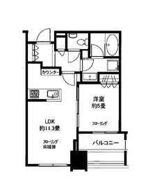 大崎ウエストシティタワーズ イースト 9階 間取り図