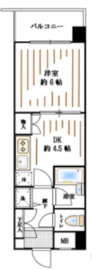 シティスクエア恵比寿 7階 間取り図