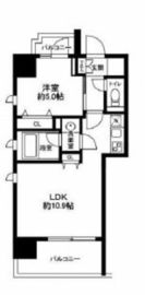 南麻布パークハイツ 304 間取り図