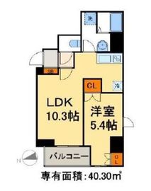 アクシア日本橋茅場町 702 間取り図