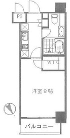 パークリュクス日本橋小網町mono 3階 間取り図