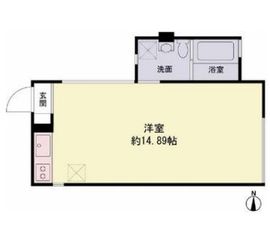 Hi-Rooms神泉 303 間取り図