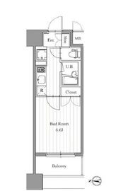 フィットエル森下 508 間取り図