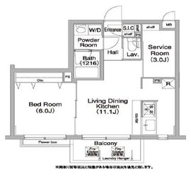 コンフォリア学芸大学 207 間取り図