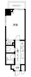 プライムアーバン飯田橋 701 間取り図