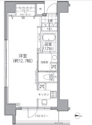 カッシア両国 405 間取り図