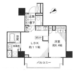 ザ・パークハウスアーバンス三軒茶屋 2階 間取り図