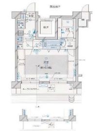 パレステュディオ白金台 10階 間取り図