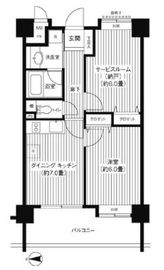 コスモ大崎ツインフォルムマーベルコート 4階 間取り図