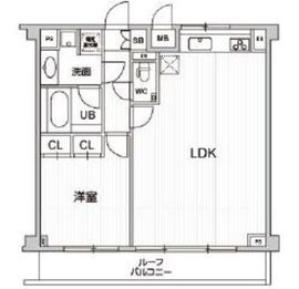 六本木デュープレックスエムズ 601 間取り図