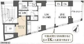 ベルア池尻 1001 間取り図