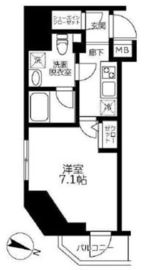 アイルイムーブル御茶ノ水 7階 間取り図