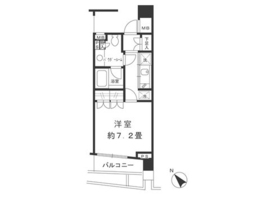 クインテット恵比寿 709 間取り図