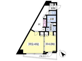 クインテット恵比寿 210 間取り図