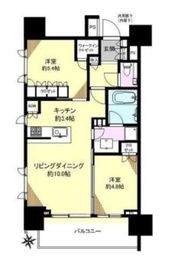 セントラルレジデンス御茶ノ水ヒルトップ 4階 間取り図