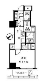 クレヴィアタワー池田山 2階 間取り図