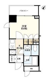 クオリア銀座 10階 間取り図