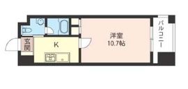 エスティメゾン銀座 705 間取り図