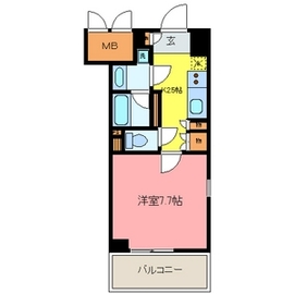 ナーベルお茶の水 813 間取り図