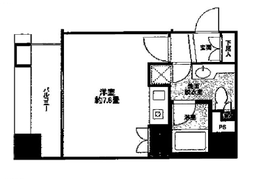 ファミールグラン銀座4丁目 7階 間取り図