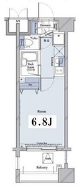 コンシェリア・デュー代々木公園 7階 間取り図