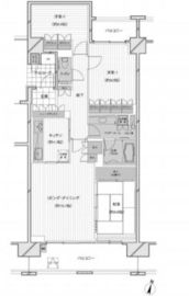 深沢ハウス 5階 間取り図