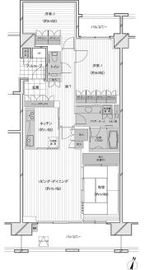 深沢ハウス 5階 間取り図