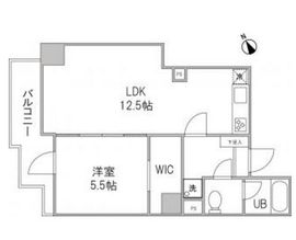 ログ武蔵小山 9階 間取り図