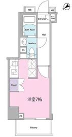 ログ武蔵小山 2階 間取り図