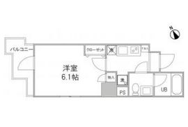 ログ武蔵小山 5階 間取り図