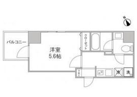 ログ武蔵小山 3階 間取り図