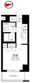 パークプリエ神楽坂 5階 間取り図