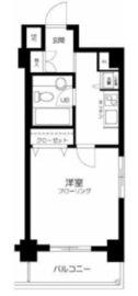 ミリオングランデ元赤坂ヒルズ 6階 間取り図