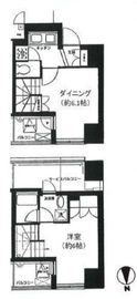 グラーサ銀座イースト 13階 間取り図