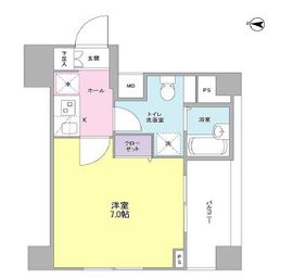 フィオリトゥーラ三軒茶屋ステーションフロント 301 間取り図