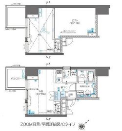 ZOOM目黒 12階 間取り図