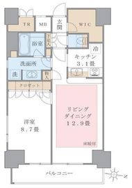 ブリリアイスト東雲キャナルコート 920 間取り図