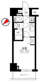 グランド・ガーラ銀座 14階 間取り図