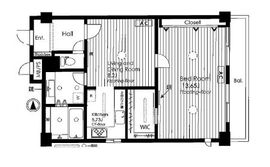 コンフォート麻布 7階 間取り図