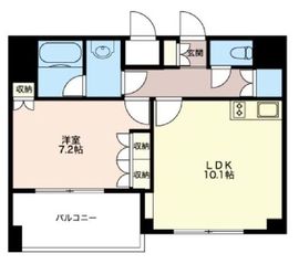 エスティメゾン浅草駒形 1005 間取り図