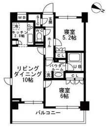 シャンピアグランデ深沢 213 間取り図