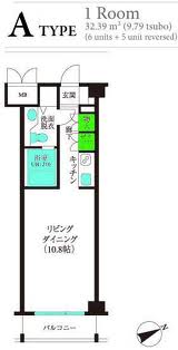 中野坂上ハイツ 102 間取り図