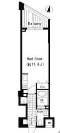 JMFレジデンス世田谷三宿 313 間取り図