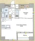ログ文京千駄木 11階 間取り図