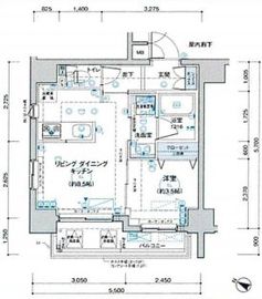 リヴァプール東池袋 4階 間取り図