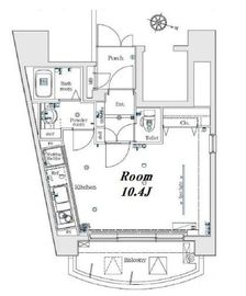 メイクスデザイン渋谷神泉 4階 間取り図